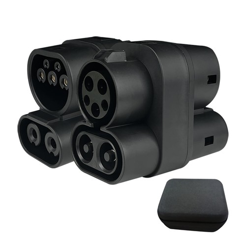Adaptador Cargador CCS1 a CCS2 EV 1000V 250A SAE J1772 a IEC62196 - Imagen 1 de 8