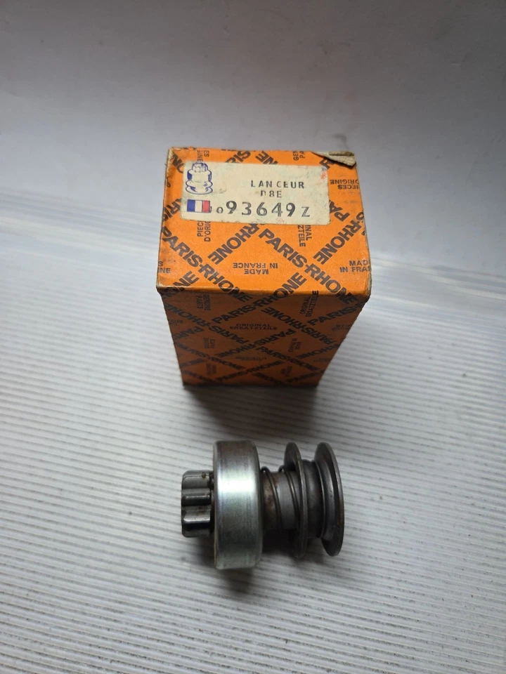 Sprocket Starter Motor Paris-Rhone Lanceur D8E 93649 Z New - Image 2 of 4