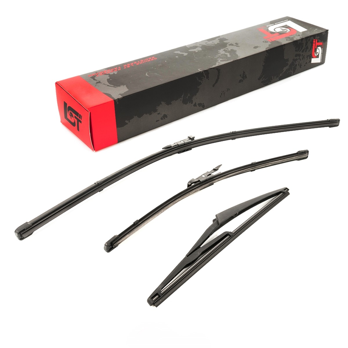 Windshield Wipers Set Front + Rear 517014240 for Fiat Grande Punto Evo 199