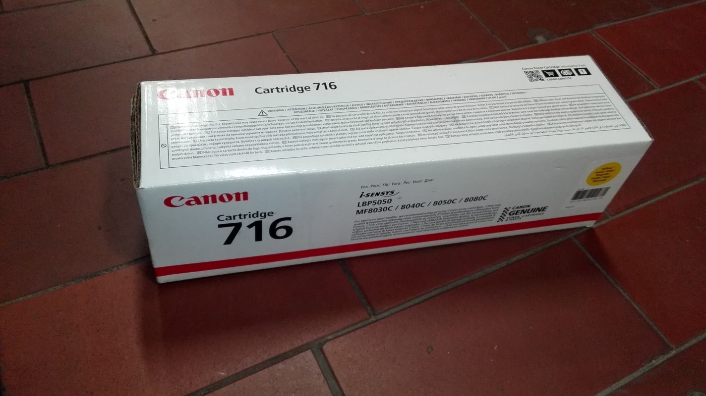 Canon CRG-716 Tonerkartusche 1977B002[AA], Gelb für Canon LBP5050
