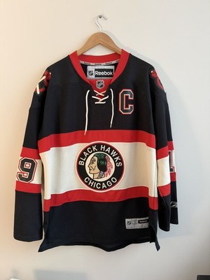 Reebok Chicago Blackhawks Stadium Series Jersey Jonathan Toews Men Large 2016