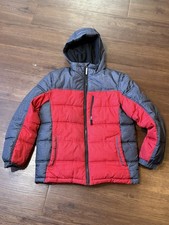 ZeroXposur Youth Hooded Puffer Jacket Colorblock Gorpcore Winter Coat