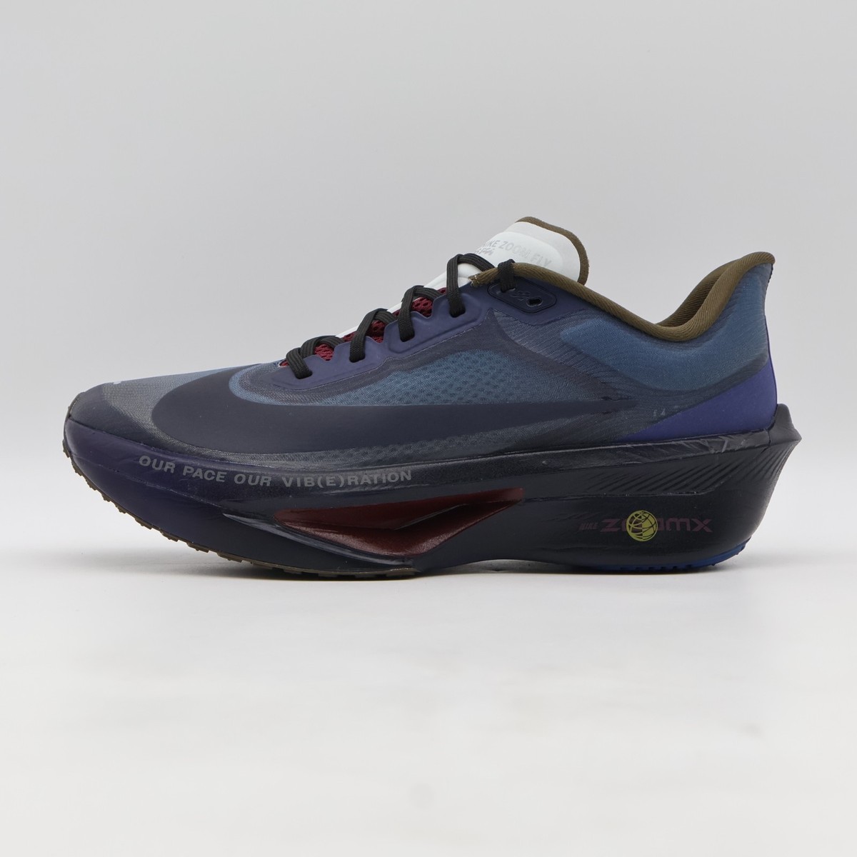 IQ3430-476 Nike Zoom Fly 6 Court Blue Burgundy Ash Deep Royal Blue
