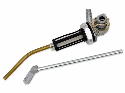 Robinet D’Essence Avec Levier Pour Vespa P/Px/Pk 50 80 100 125 150 200 - Photo 1/4
