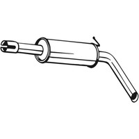 Bosal MittelschalldäMpfer SchalldäMpfer FüR VW Polo 9N_ 9A4 9A2 9N2 Seat