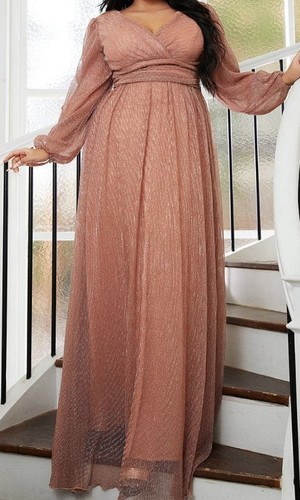 Miss Ord Women’s Formal Maxi Dress Sz XL Prom Wedding Dance - Picture 12 of 13
