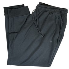 Nike Dri-FIT Joggers XL Black Athletic Sweatpants Drawstring Tapered
