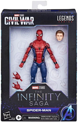 Hasbro Marvel Legends Series Spider-Man Figur 15 cm F6518 Infinity Saga Neu