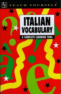 Teach Yourself Italian Vocabulary (TYL), Bowles, Vittoria, Good Book
