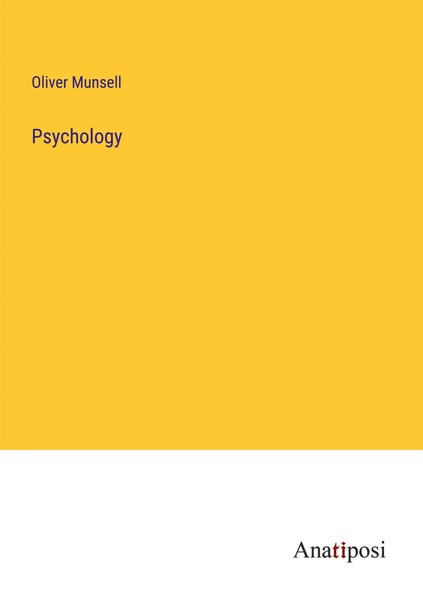 Psychology Oliver Munsell Taschenbuch Kartoniert / Broschiert Englisch 2023-image