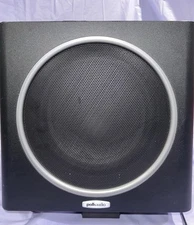 Polk Audio PSW10 100 Watts Powered Subwoofer Black Home Theater 10" Tested