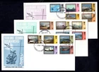 Falkland Island Dependencies - 1980 Definitives on 3 x First Day Cover