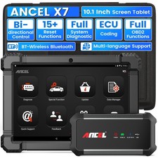 Ancel X7 Bi-Directional Automotive Bluetooth Full System OBD2 Scanner Diagnostic