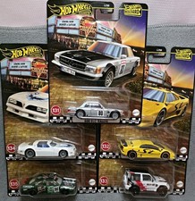 Hot Wheels Premium Boulevard 131-135 Real Riders 1:64 Diecast Car Lot Unopened