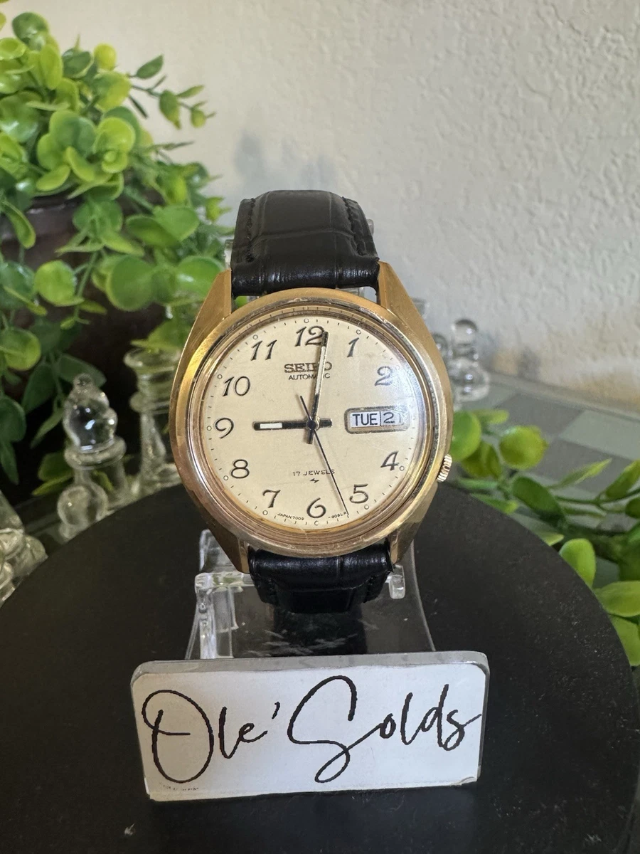 Seiko Mechanical (Automatic) Gold Filled Case Wristwatches for