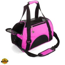 Cat Carrier,Soft-Sided Pet Travel Carrier for Cats,Dogs Puppy Comfort Portabl...