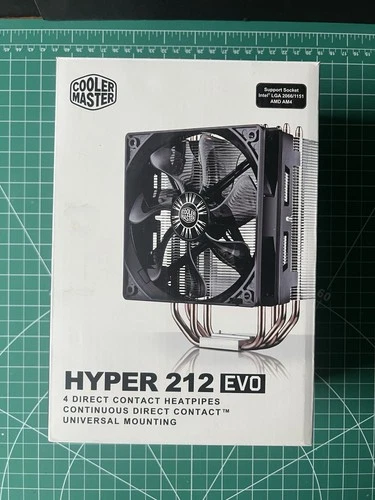 Cooler Master Hyper 212 Evo CPU Fan, Cooling Fan, Universal Mount