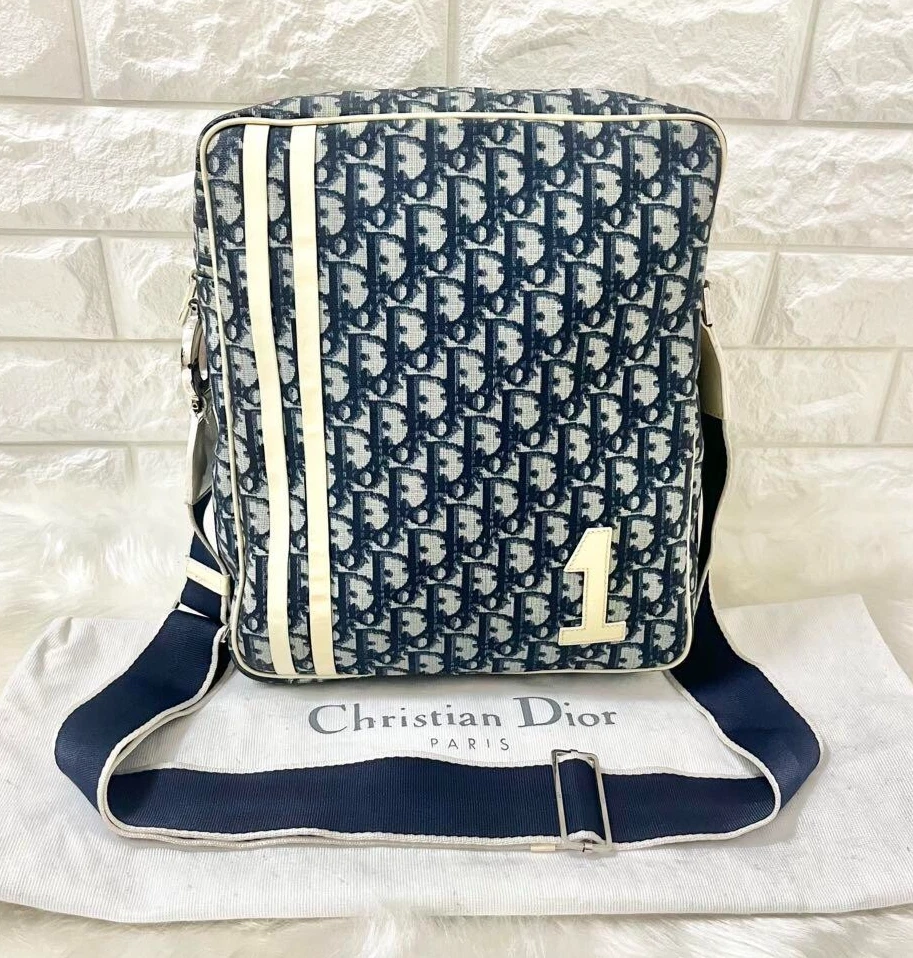 Sac bandoulière Christian Dior bandoulière trotteur n°1 PVC cuir