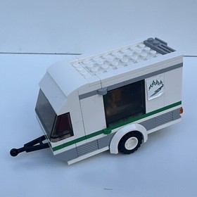 Lego 60117 City Caravan Camper with dog and mini figure caravan only