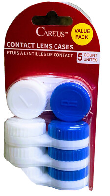 Ship N 24 Hours. New-Eye Care Contacts. Contact Lens Cases. 5 Count.