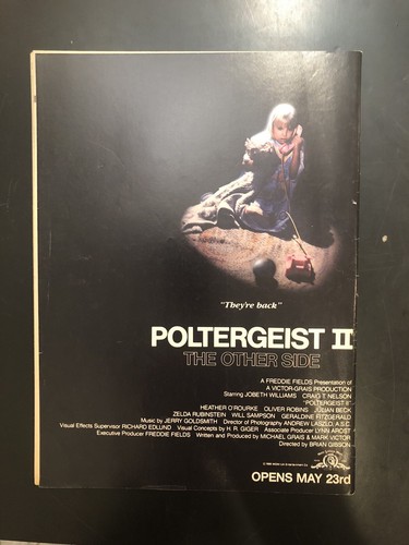 Fangoria Magazine #54 - June 1986 - Poltergeist II / Night of the Kreeps / King - Picture 6 of 7