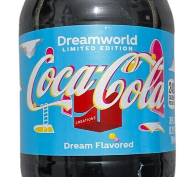 LIMITED EDITION Dreamworld COCA COLA 20 Oz Bottle Coke TROPICAL