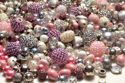 Lilah Ann Beads "Gunmetal Glam" Hand curated Bead Mix - BM314 | eBay