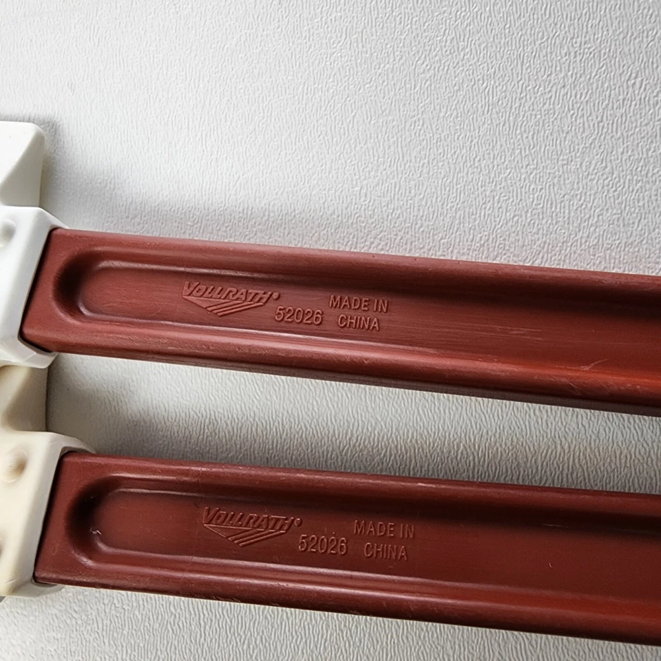 VOLLRATH Chefmate 52026 Scraper Shaped Rubber Spatula 17” Commercial - Image 3 of 4