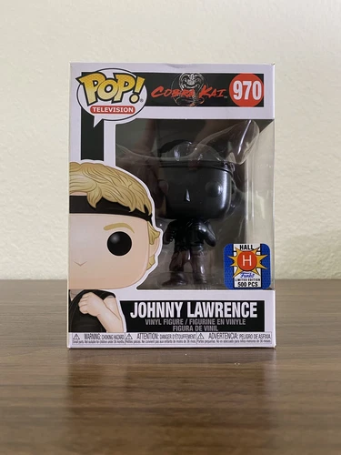 SDCC 2022 Exclusive Funko Pop! Hall H Cobra Kai Johnny Lawrence Black LE 500