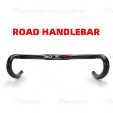 Full Carbon Reach Oval Road Bike Drop Bar 380-440mm 3K Gloss Bicycle Accessories