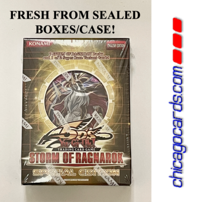 YuGiOh 5D's Storm of Ragnarok Special Edition SE SEALED Deck/Box 3  Packs+Variant | eBay