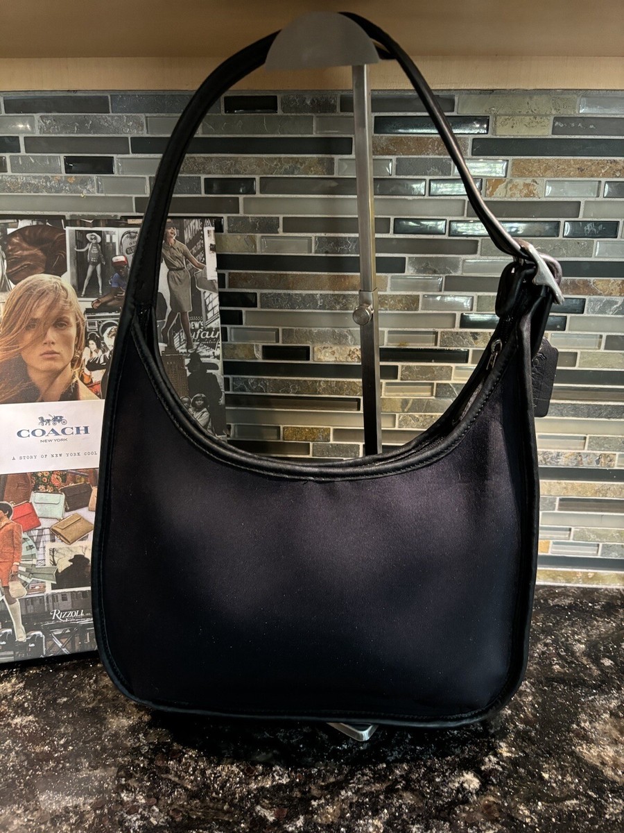 バッグ Vintage Coach Hobo Ergo Zip Black Vintage Coach Ergo Zip Hobo One Shoulder Bag Purse 9025