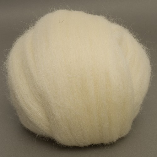 Texel Top 100g Wool Roving Spinning Fibre Felting Crafts White ...