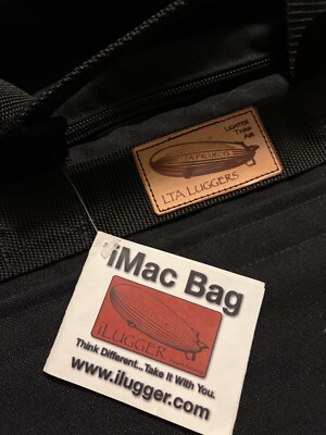 デスクトップPC LTA LUGGERS iMac 21.5インチ専用キャリーケース バッグ 黒