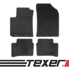 Fussmatten für Kia Picanto III 3 Bj. 2017- Graphit / Anthrazit Textil Fußmatten