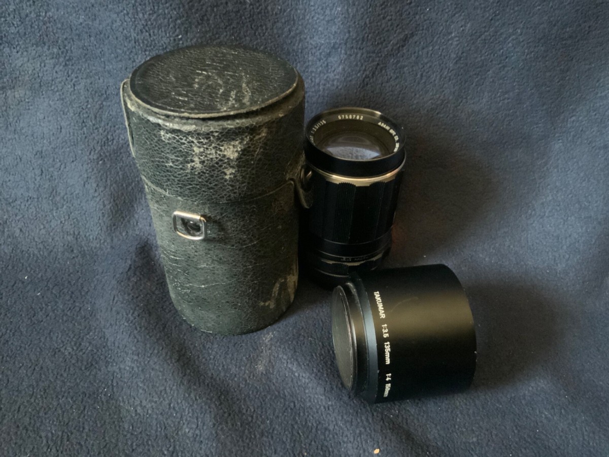 Asahi PENTAX 135mm f/3.5 Super-Takumar M42 Screw Mount SLR Lens w