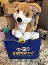 Mcvities Sweet Plush Dog In Original Box Collectible Rate
