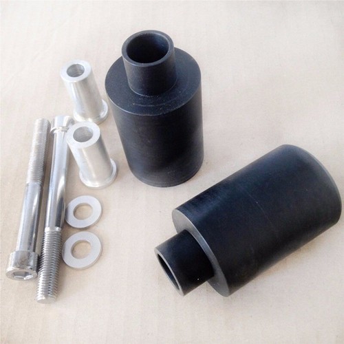 New Suzuki Hayabusa GSXR1300 Frame Crash Falling Protector Fit 1999-2007 Black - Picture 3 of 3