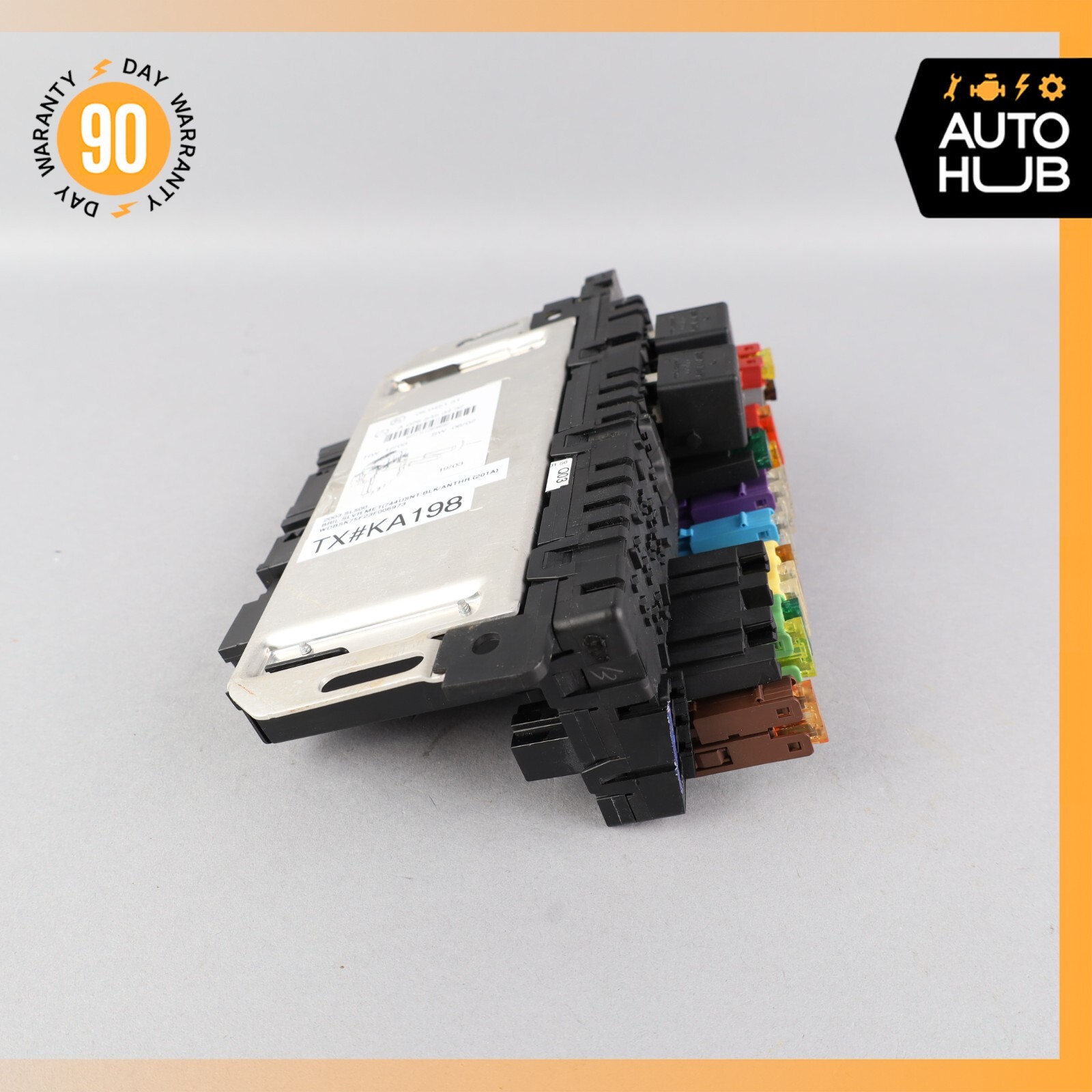 03-12 Mercedes R230 SL500 SL55 AMG SL550 Rear SAM Fuse Box Relay Module OEM