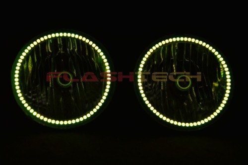 RGB Multi Color IR Headlight & Fog Light Halo kit for Hummer H2 03-09 - Imagen 10 de 11