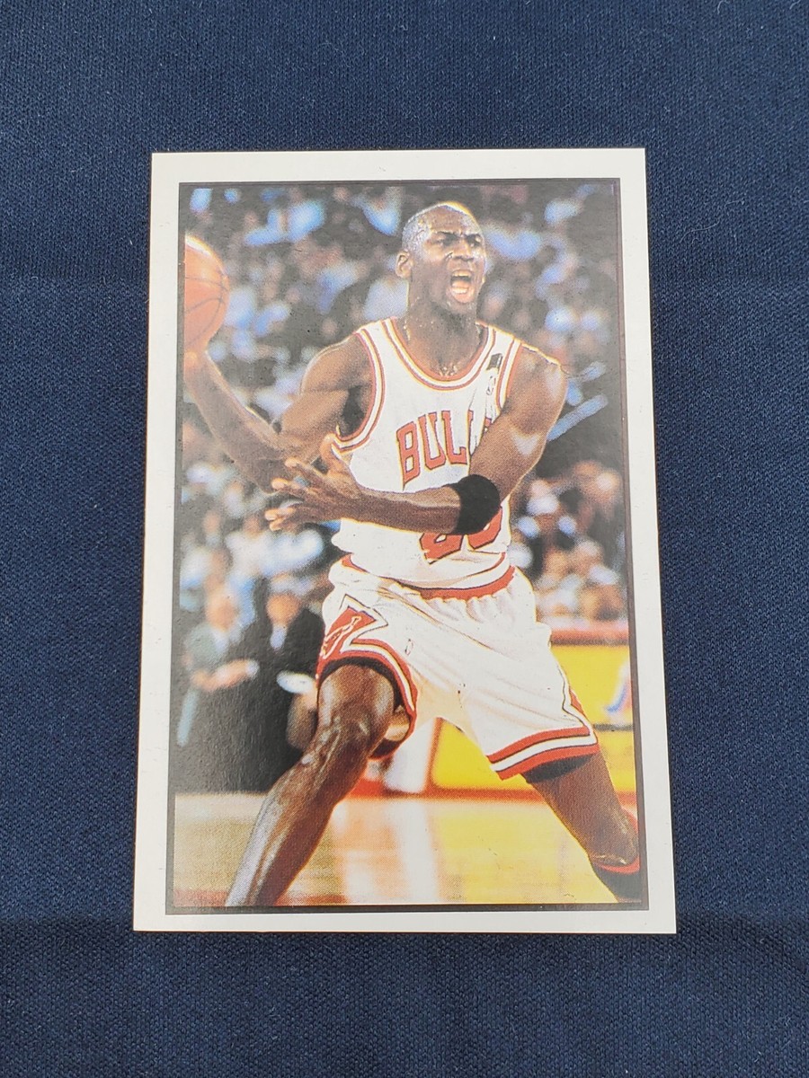 Michael Jordan 1992-93 Panini Sticker #12 NBA Chicago Bulls