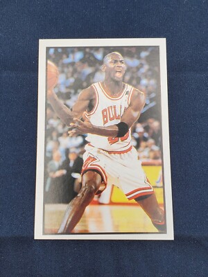 Michael Jordan 1992-93 Panini Sticker #12 NBA Chicago Bulls