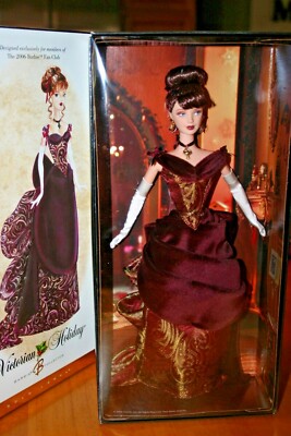 2006 Fan Club Barbie Victorian Holiday Barbie-Gold Label-New in  
