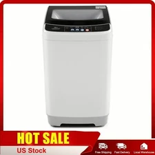 17.8lbs Full-Automatic Washing Machine Portable Laundry Washer with 10 Programs