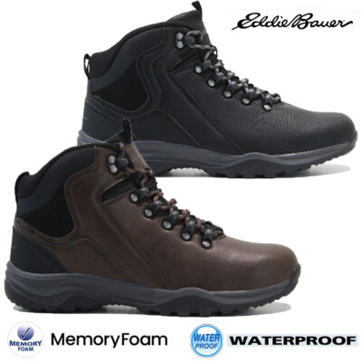 HERREN WASSERDICHT WALKING WANDERN MEMORY FOAM FREIZEIT WINTER STIEFELETTEN SPORTSCHUH