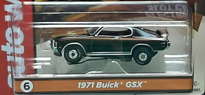 AUTO WORLD☆'71 Buick GSX ☆HOスロットカー Auto World 1971 Buick GSX Red Thunderjet HO Slot Car | Auto