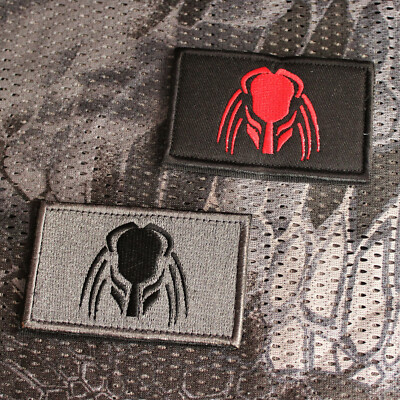 Predator Jäger 80er Patch Aufnäher Gewebt Airsoft Gotcha Shellsoft Alien Hunter