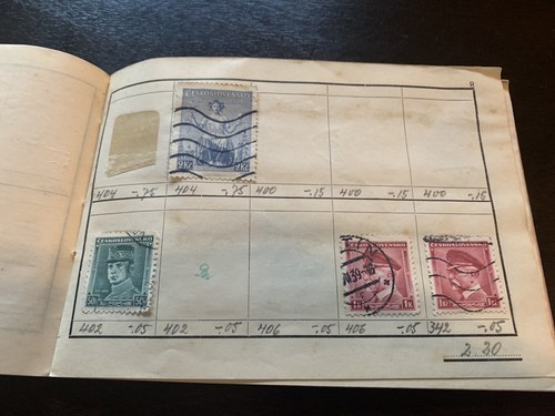 EUROPE STAMP LOT IN GERMAN APPROVALS BOOK POLAND, SWEDEN, CZECH, SWISS & ROMANIA - Picture 8 of 12