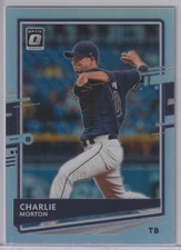 2020 Donruss Optic - CHARLIE MORTON - SILVER PRIZM #120 - Tampa Bay Rays (B)
