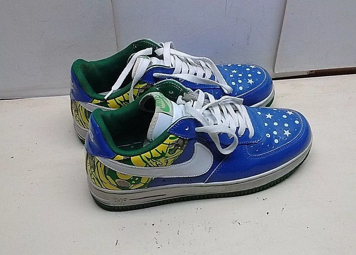 Nike air force shop 1 patent yellow